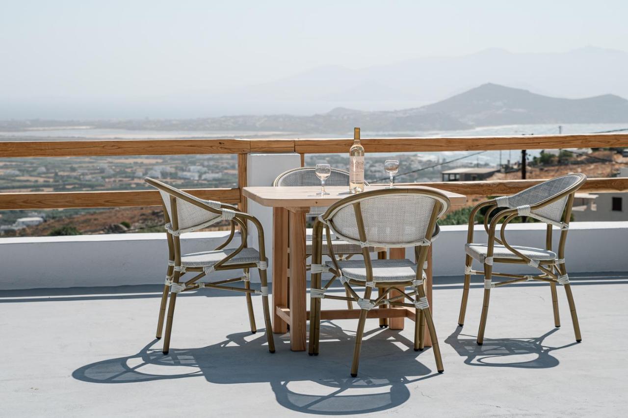 Naxos Skyline Deluxe Villas Agkidia Exterior foto