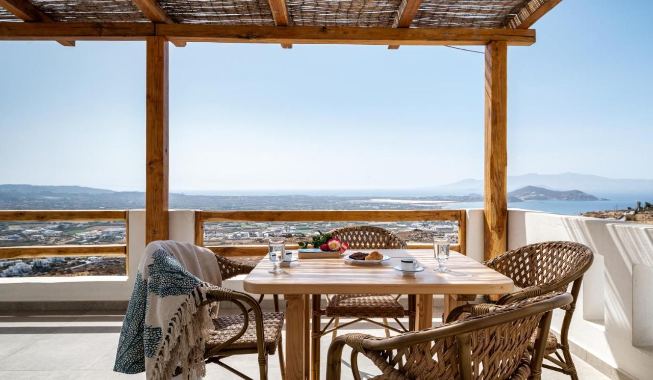 Naxos Skyline Deluxe Villas Agkidia Exterior foto