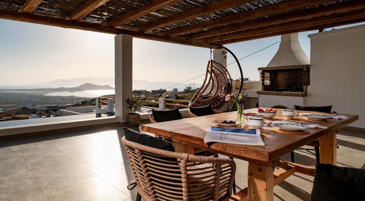 Naxos Skyline Deluxe Villas Agkidia Exterior foto