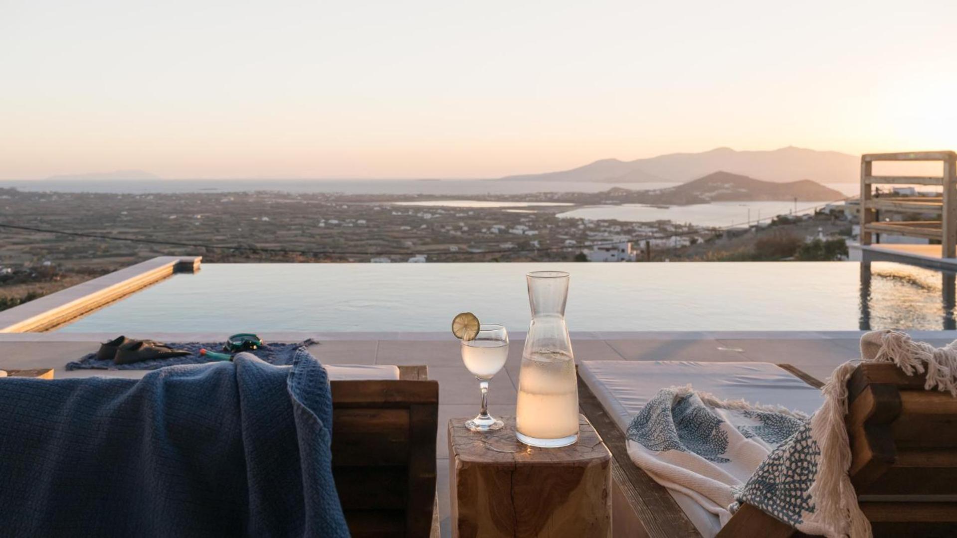 Naxos Skyline Deluxe Villas Agkidia Exterior foto